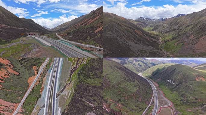 林拉高速公路航拍