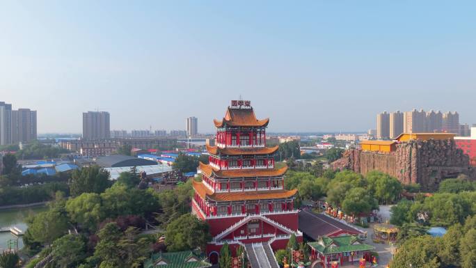 新乡京华园景区航拍