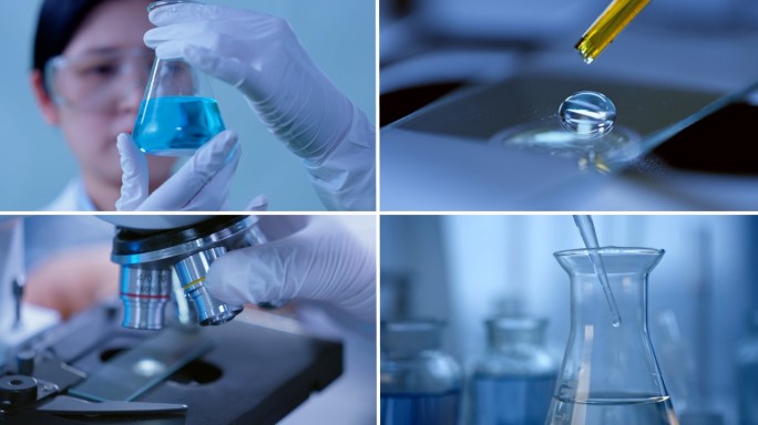 生物医疗科研人员实验研究