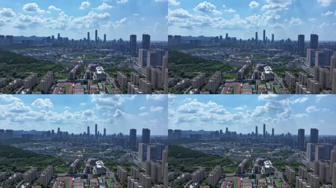 济南高新区 齐鲁软件园 延时 CBD