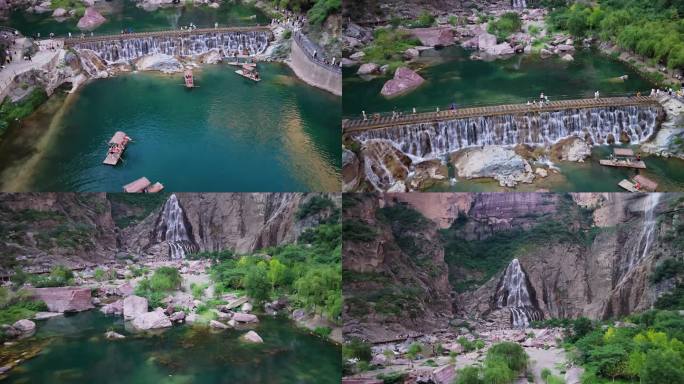 新乡 宝泉 峡谷 河流