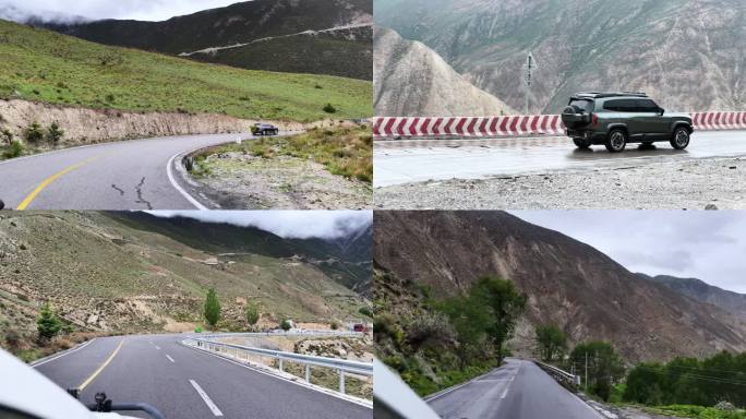 318川藏线怒江七十二拐路段记录4K
