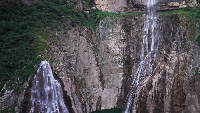 新乡 宝泉 峡谷 河流 山峦
