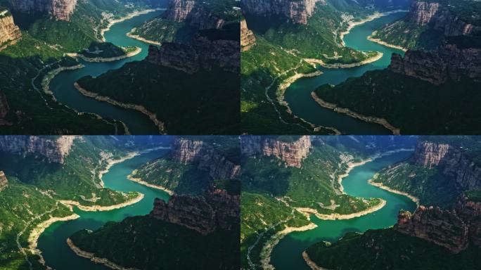 新乡 宝泉 峡谷 河流