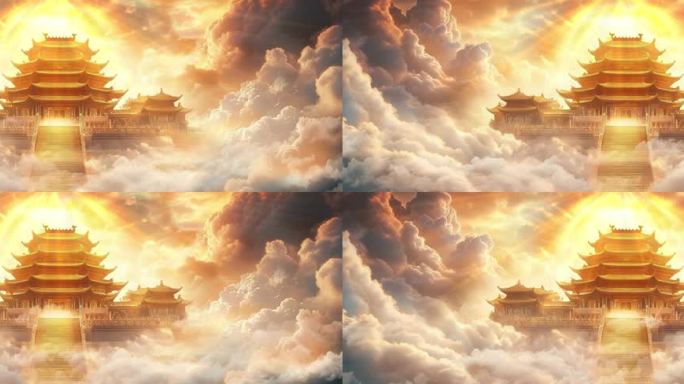 云海天宫云霄宫殿天界
