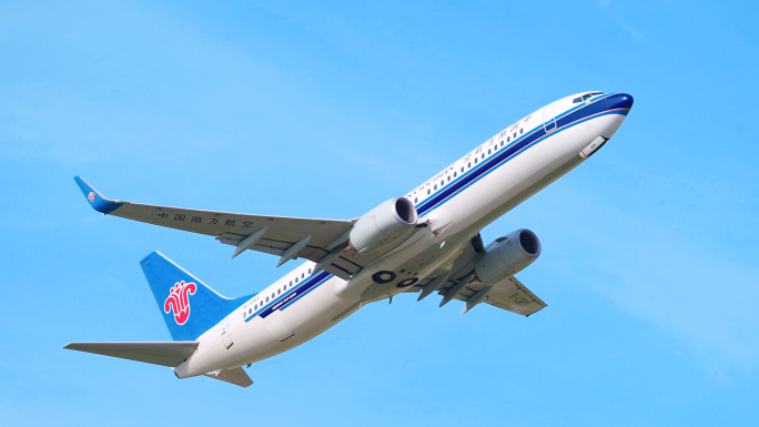中国航空飞机起飞降落大合集 实拍4k飞机