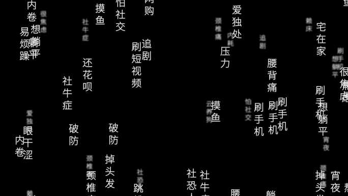 文字飘飞关键词
