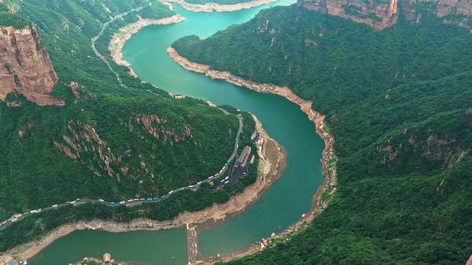 新乡 宝泉 峡谷 河流