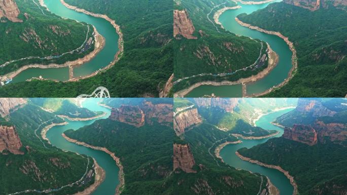 新乡 宝泉 峡谷 河流