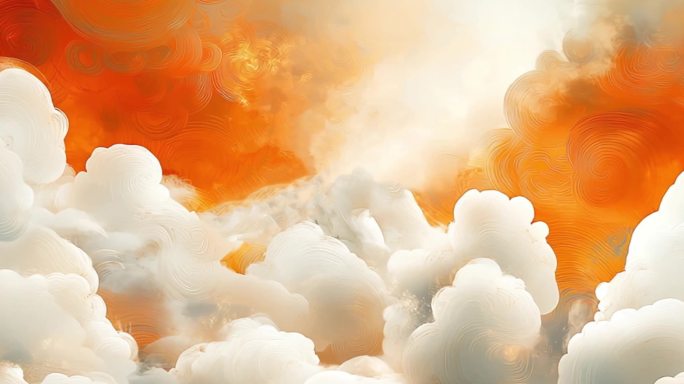【宽屏】祥云背景  敦煌祥云 西游记天空