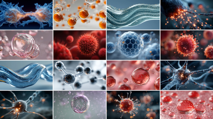 医学研究 神经连接 细胞病毒 微生物细菌