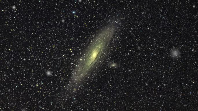 m31仙女座星系动态粒子效果