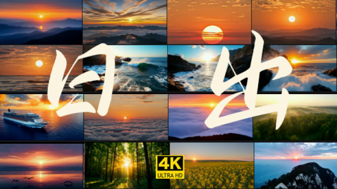 日出合集_4K