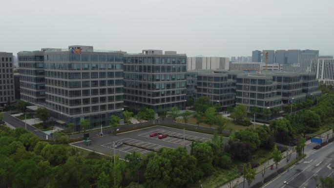 数字健康小镇 现代办公园区建筑群