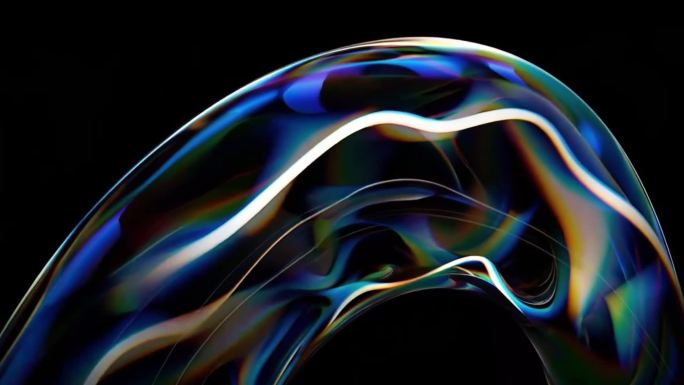 光线抽象流动背景