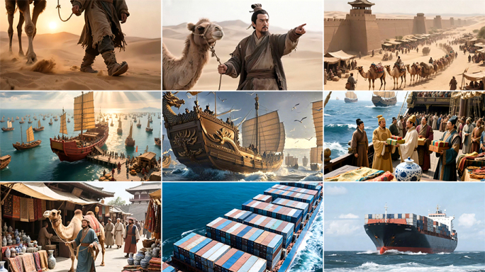丝绸之路海上丝绸之路张骞出使西域古代贸易