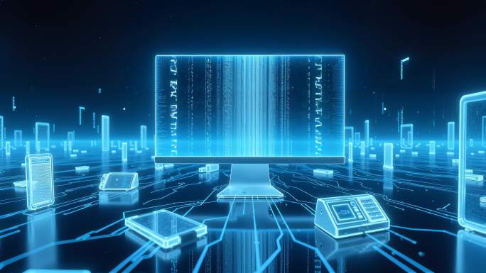 未来科技信息化程序员开发AI数据可视化