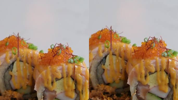 寿司餐厅。日本料理