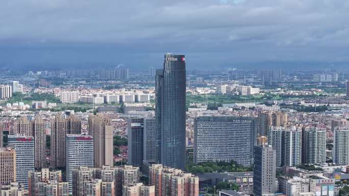 厚街现代化城市建筑群