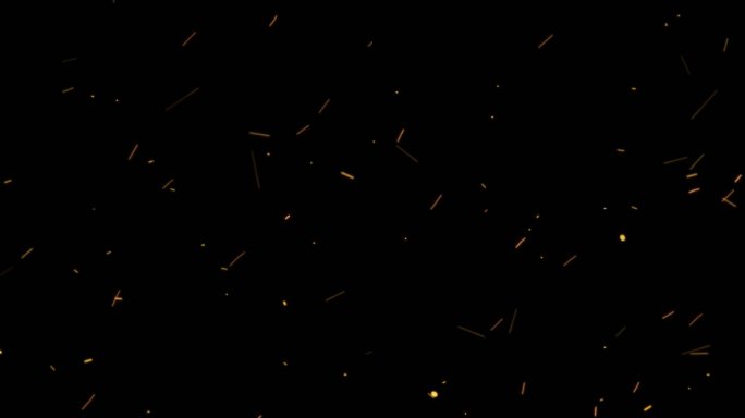 【通道素材/AE 工程】火花素材
