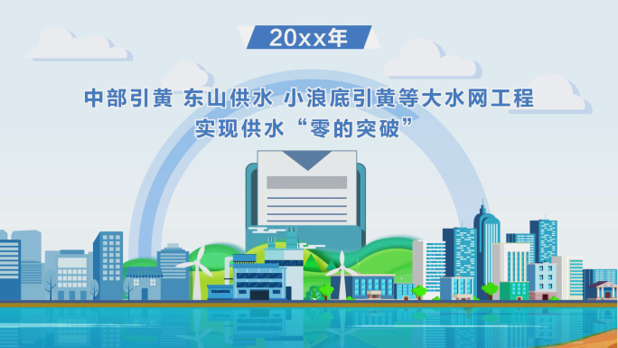 MG动画生态供水 水土保持AE模板