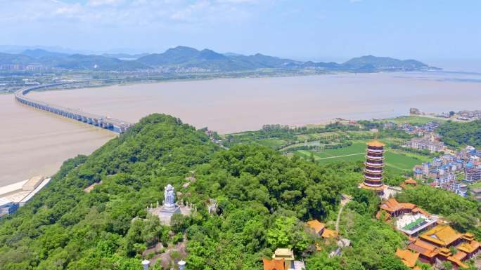 闽江入海口蒲竺寺