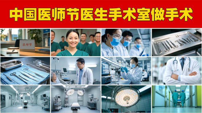 8月19日中国医师节白衣天使医疗人员