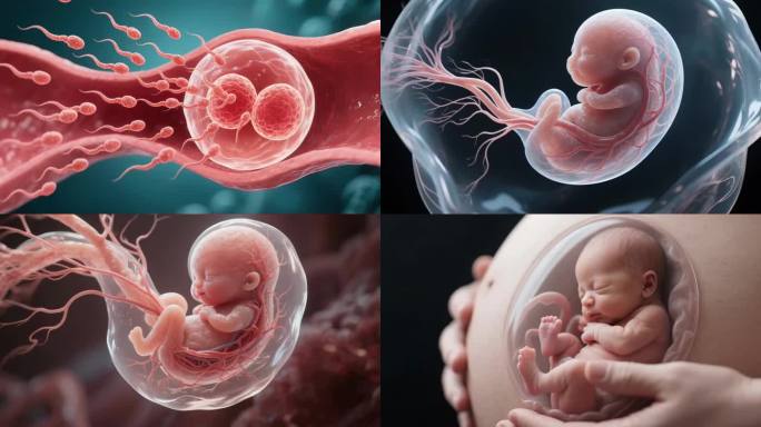 生命孕育，婴儿胚胎发育过程