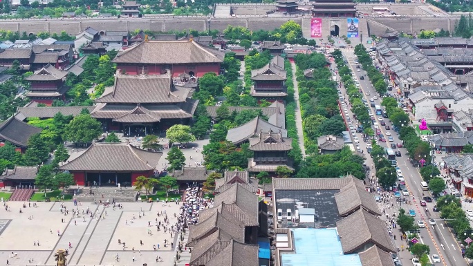 古都大同风貌 山西大同古城