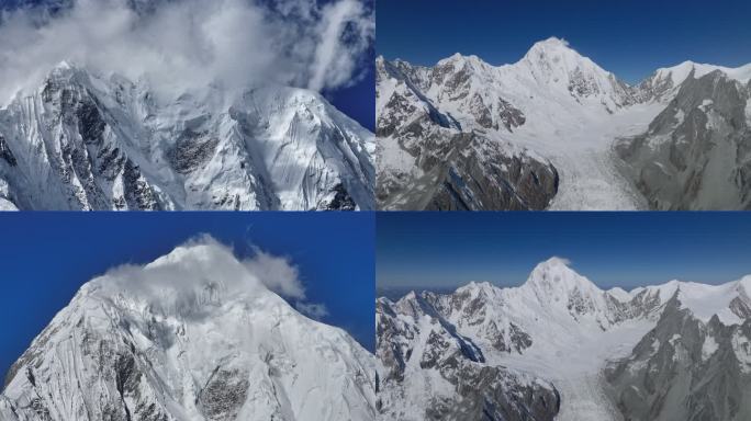 壮丽雪山风光海螺沟贡嘎雪山