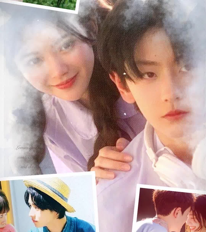 【原创无插件】情侣温馨旅行照片模板