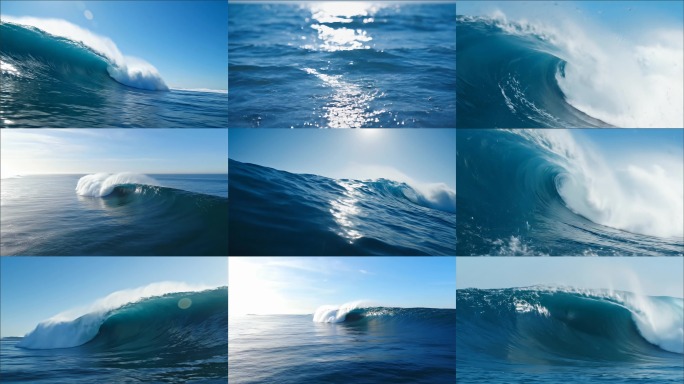 海浪 大海浪花 巨浪 大海海浪