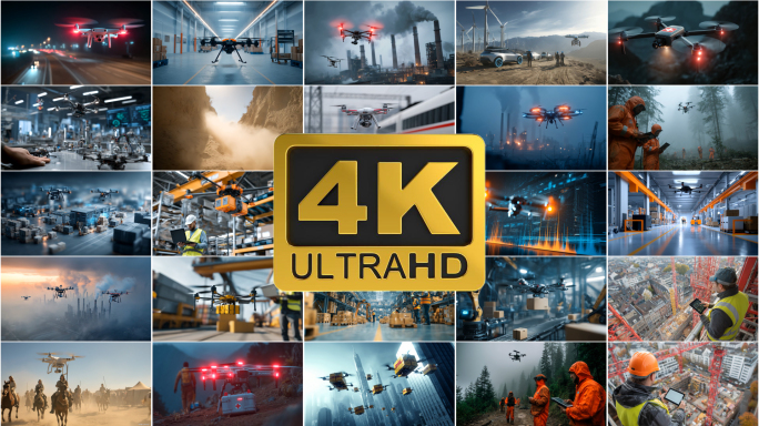 无人机行业应用展示