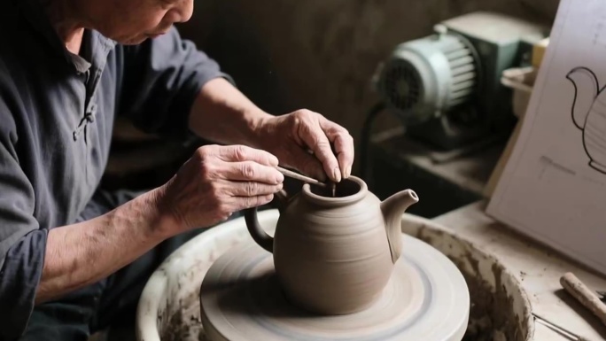 紫砂壶制作工艺传承 匠人