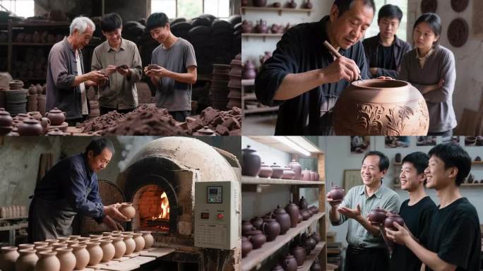 紫砂壶制作工艺传承 匠人