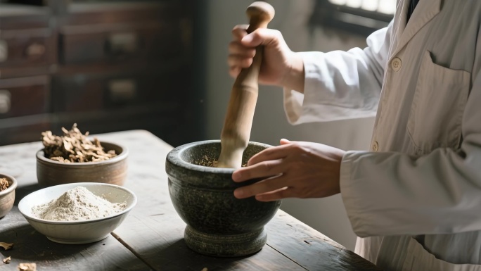中医 传统中药材加工 中药炮制与制作