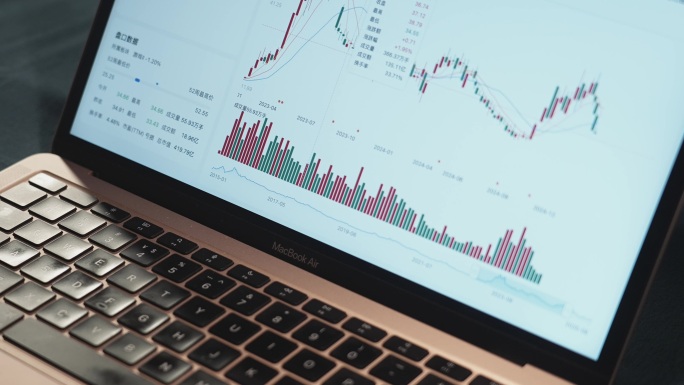 【4k】加班熬夜工作 股市金融