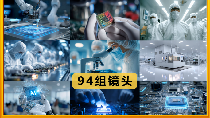 AI科技芯片半导体光刻机电路板