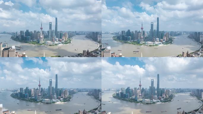 上海城市天际线景观