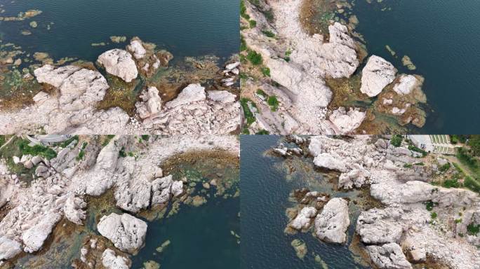 海岛礁石海岸风光