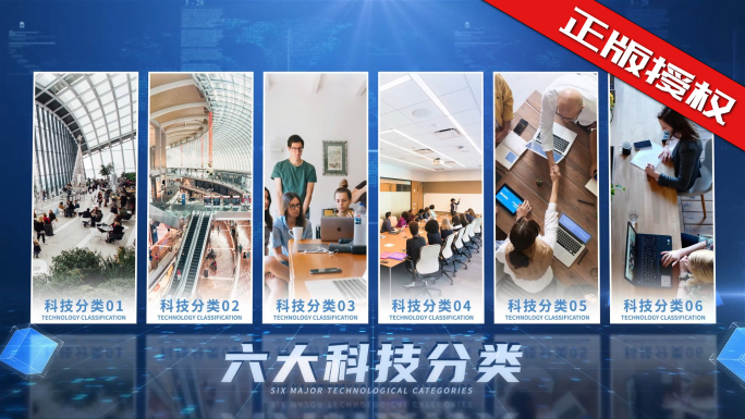 【无插件】科技图文分类