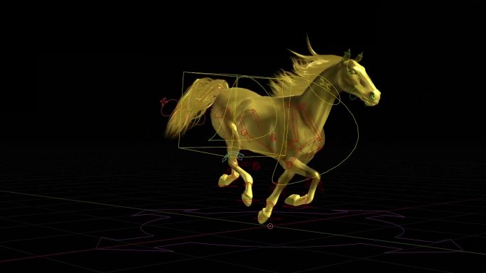 3D金马模型