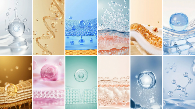 激活细胞渗透皮肤化妆品精华精华精华球分子