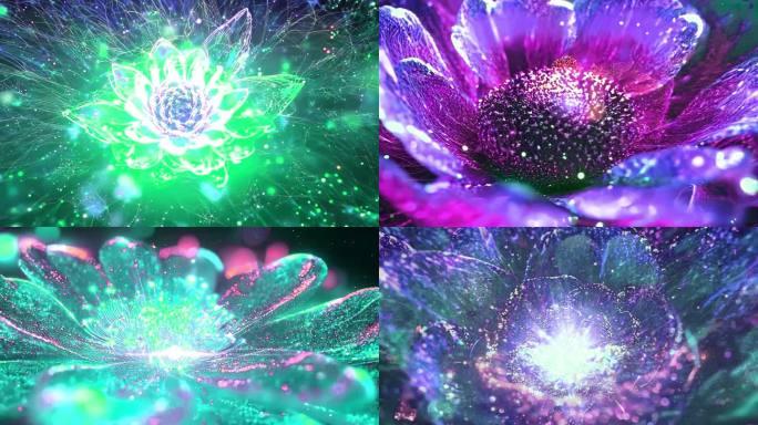 梦幻花开绽放1