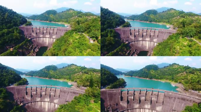 流溪河双曲拱坝