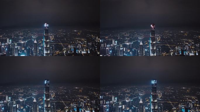 上海中心大厦夜景