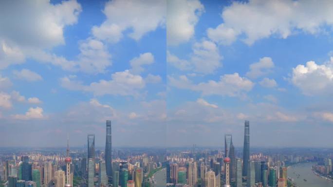 竖屏 4K 陆家嘴外滩