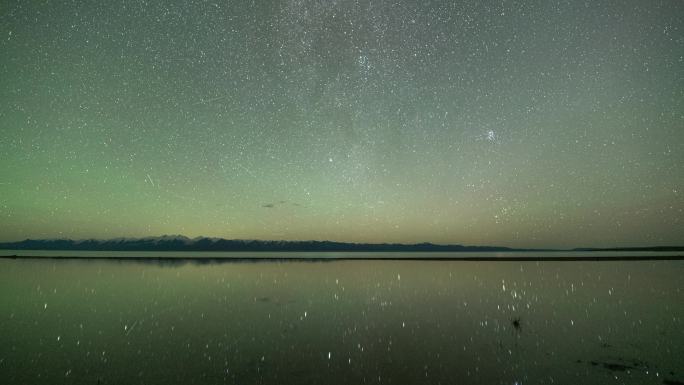 青海哈拉湖俄博梁如意湖星空延时合集