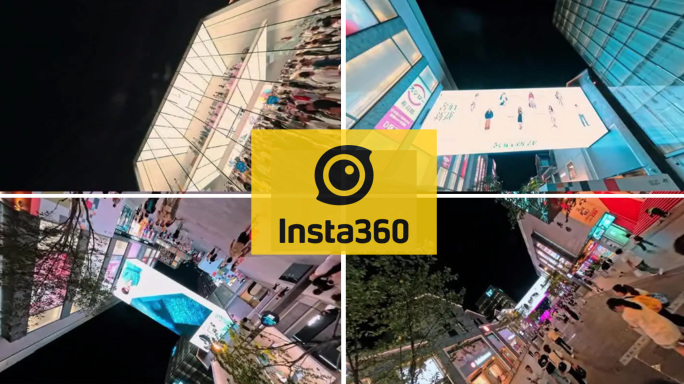 杭州湖滨全景视频大范围延时