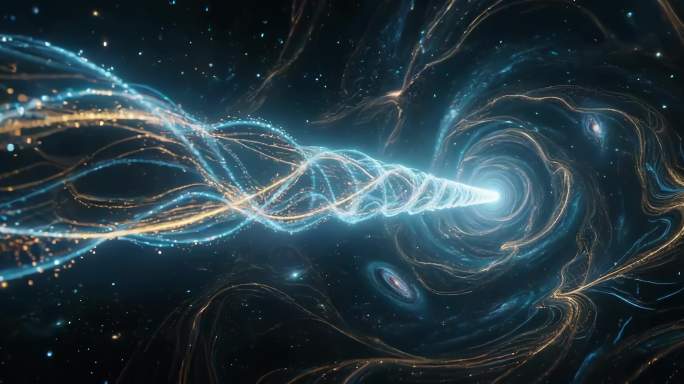 宇宙能量背景数据流背景